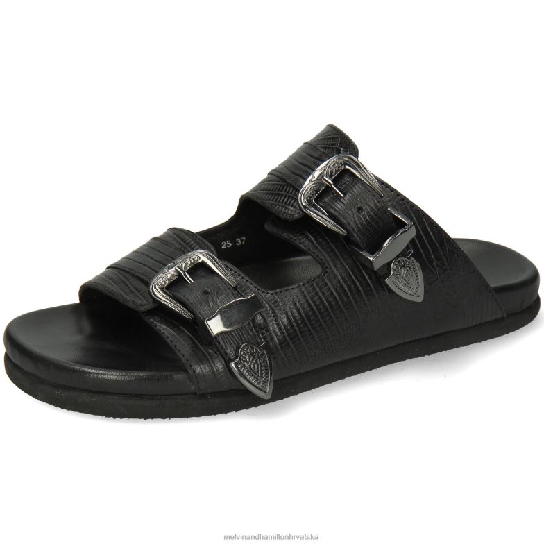 wilma 25 žene Melvin & Hamilton crno 22DJH1767 mazge