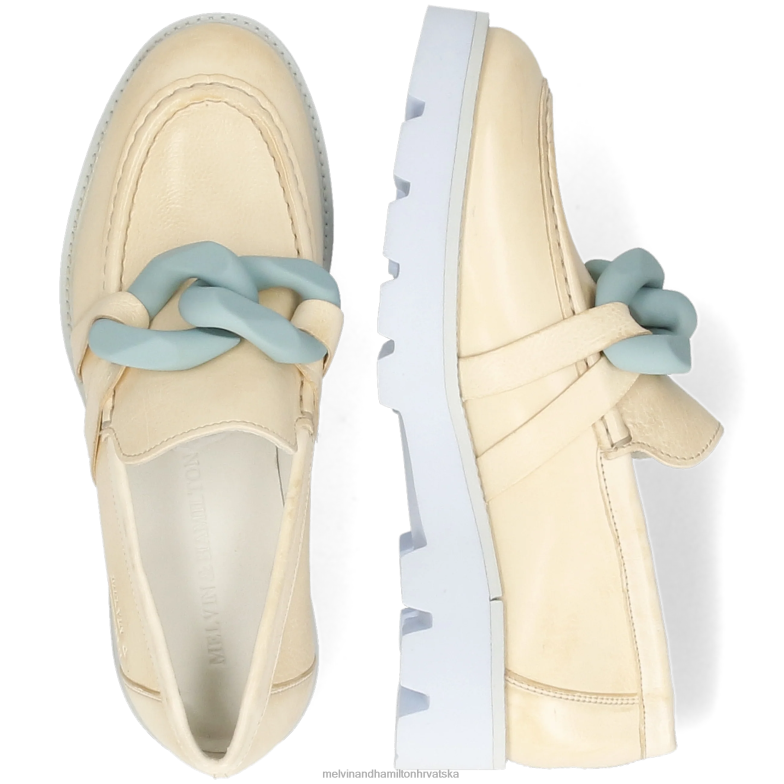 žad 32 žene Melvin & Hamilton bijela 22DJH1457 mokasinke