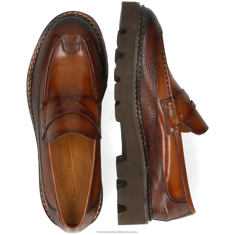 žad 43 žene Melvin & Hamilton smeđa 22DJH1415 mokasinke