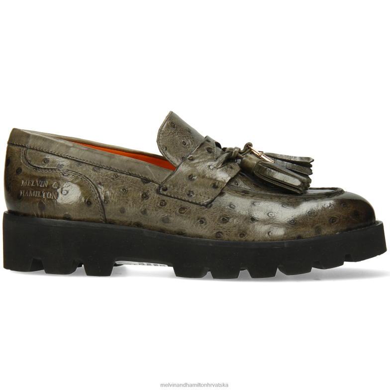 žad 44 žene Melvin & Hamilton zelena 22DJH1315 mokasinke