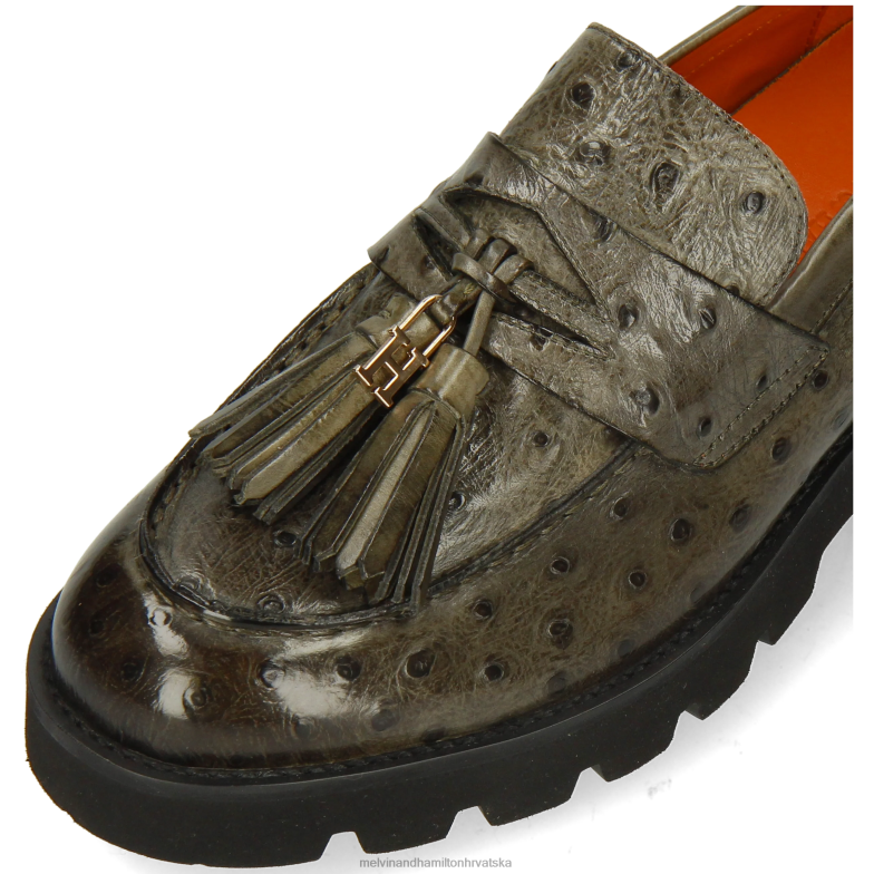 žad 44 žene Melvin & Hamilton zelena 22DJH1315 mokasinke