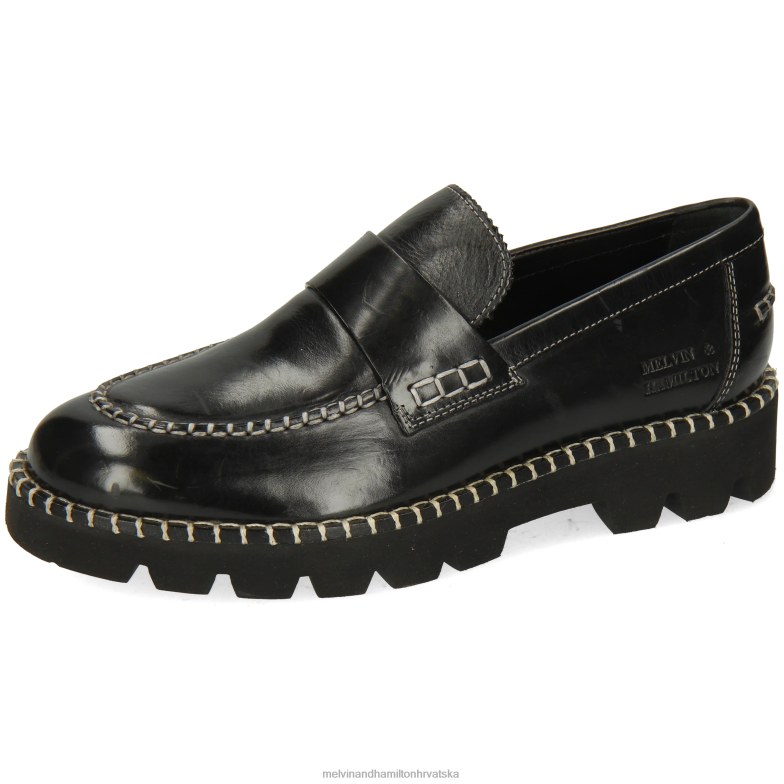 žad 55 žene Melvin & Hamilton crno 22DJH1386 mokasinke