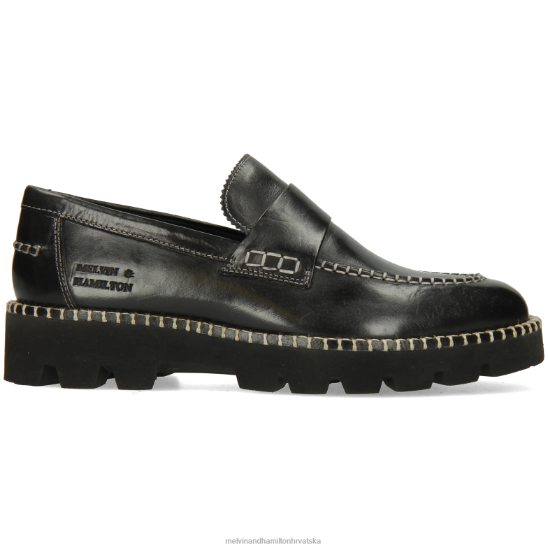 žad 55 žene Melvin & Hamilton crno 22DJH1386 mokasinke