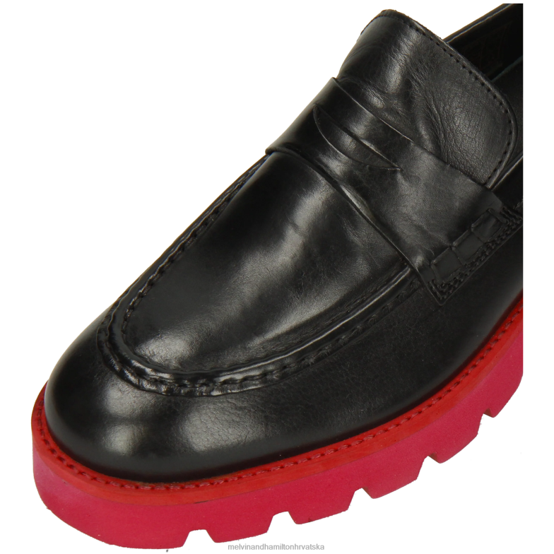 žad 6 žene Melvin & Hamilton crno 22DJH1383 mokasinke
