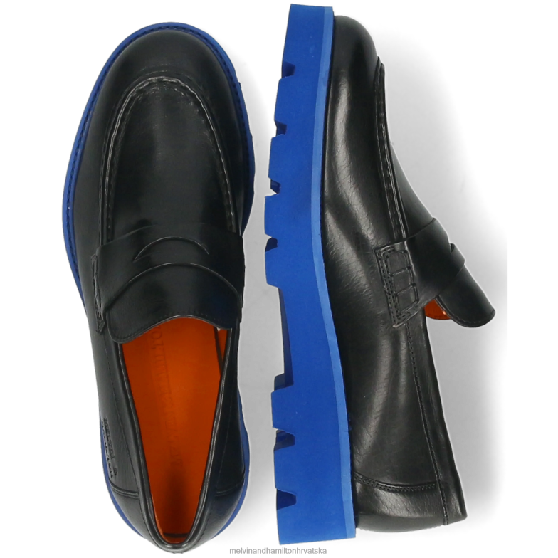 žad 6 žene Melvin & Hamilton crno 22DJH1391 mokasinke