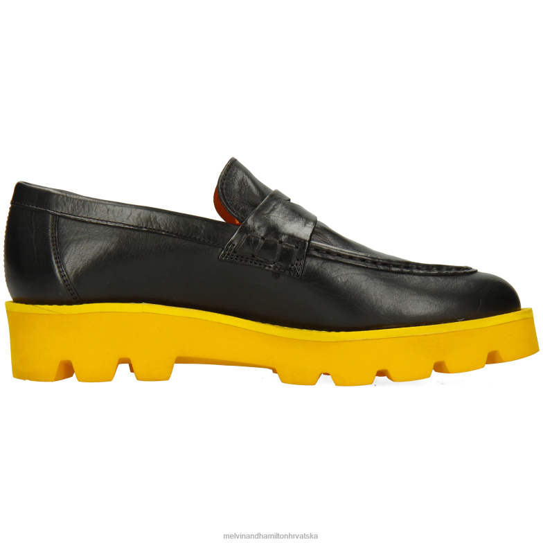 žad 6 žene Melvin & Hamilton crno 22DJH1393 mokasinke