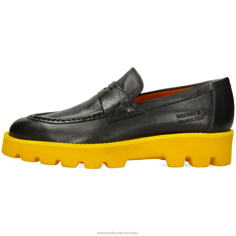 žad 6 žene Melvin & Hamilton crno 22DJH1393 mokasinke