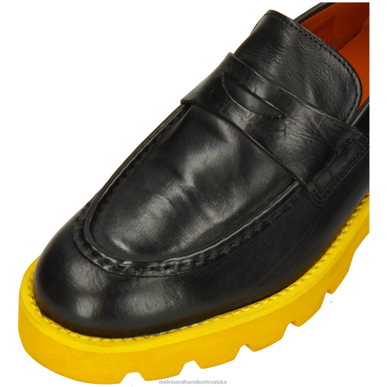 žad 6 žene Melvin & Hamilton crno 22DJH1393 mokasinke