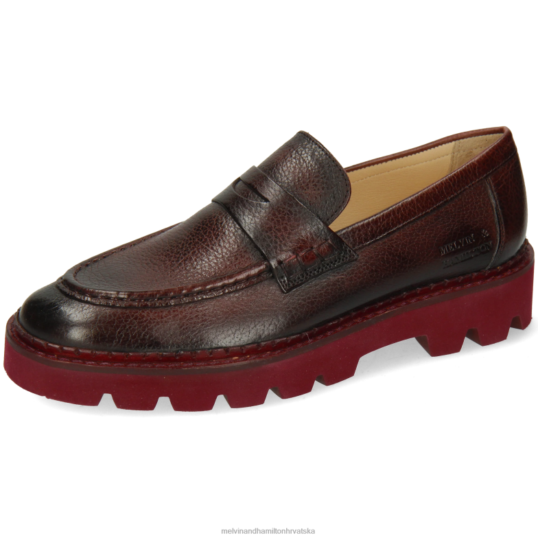 žad 6 žene Melvin & Hamilton smeđa 22DJH1408 mokasinke