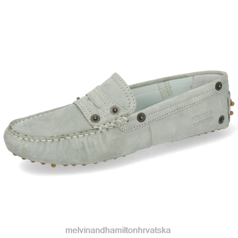 caroline 1 žene Melvin & Hamilton plava 22DJH1429 mokasinke