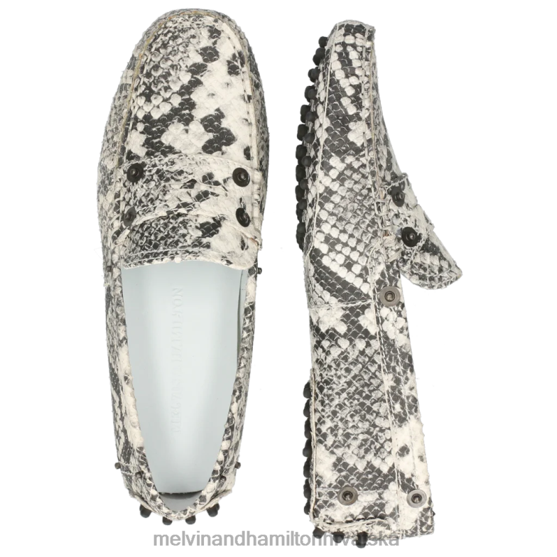 caroline 1 žene Melvin & Hamilton siva 22DJH1437 mokasinke
