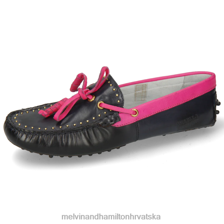 caroline 8 žene Melvin & Hamilton plava 22DJH1435 mokasinke