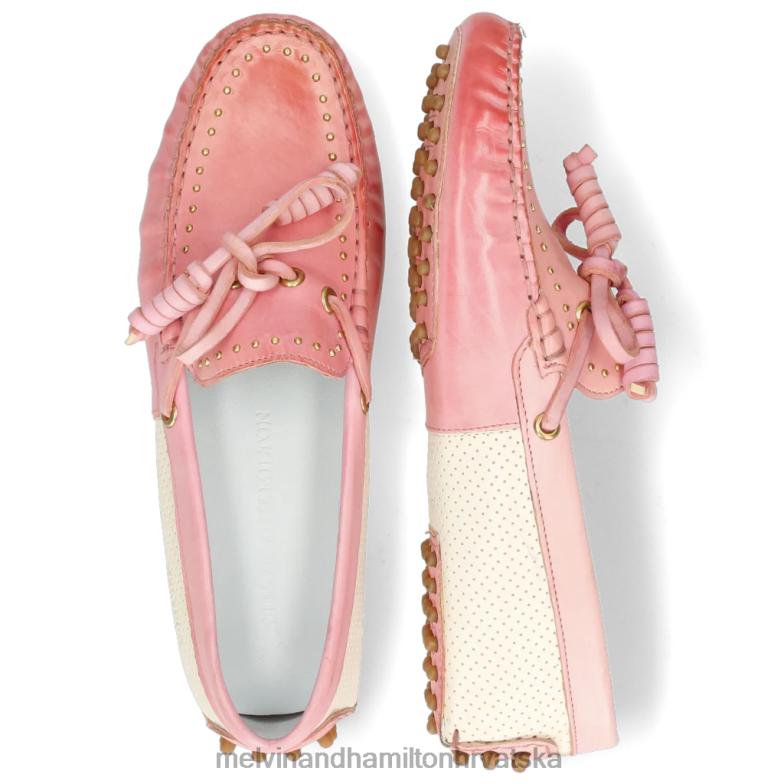 caroline 8 žene Melvin & Hamilton ružičasta 22DJH1438 mokasinke