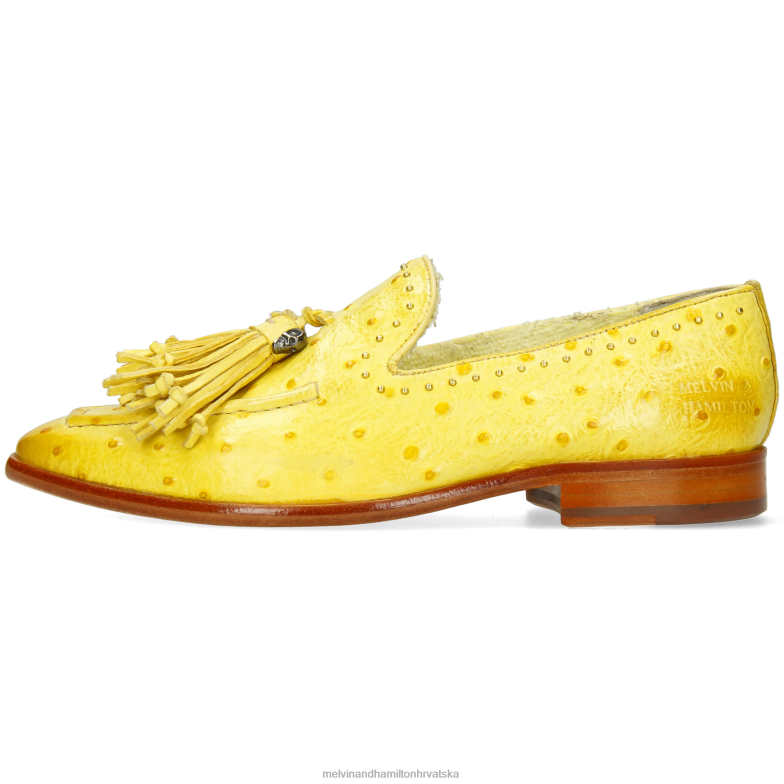 ema 11 žene Melvin & Hamilton žuta boja 22DJH1341 mokasinke