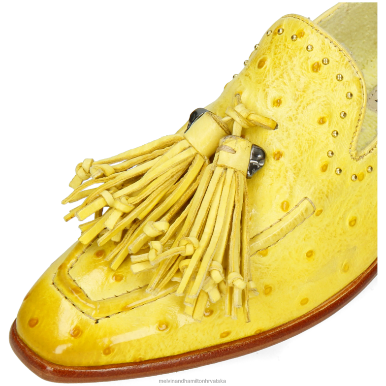 ema 11 žene Melvin & Hamilton žuta boja 22DJH1341 mokasinke