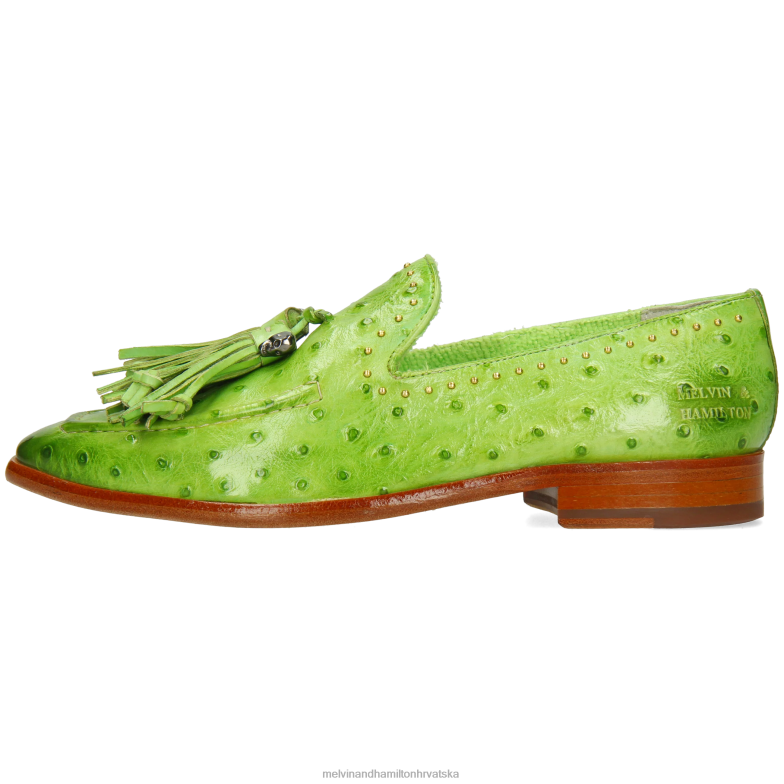 ema 11 žene Melvin & Hamilton zelena 22DJH1382 mokasinke
