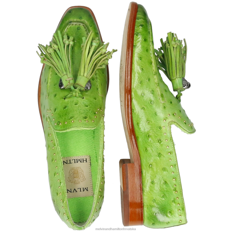 ema 11 žene Melvin & Hamilton zelena 22DJH1382 mokasinke