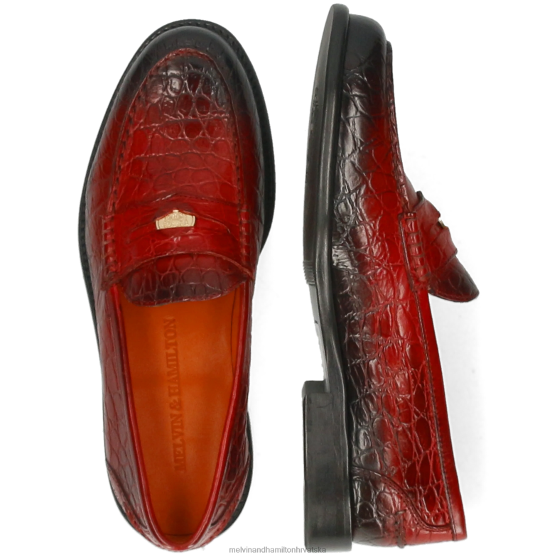 gianna 3 žene Melvin & Hamilton Crvena 22DJH1318 mokasinke