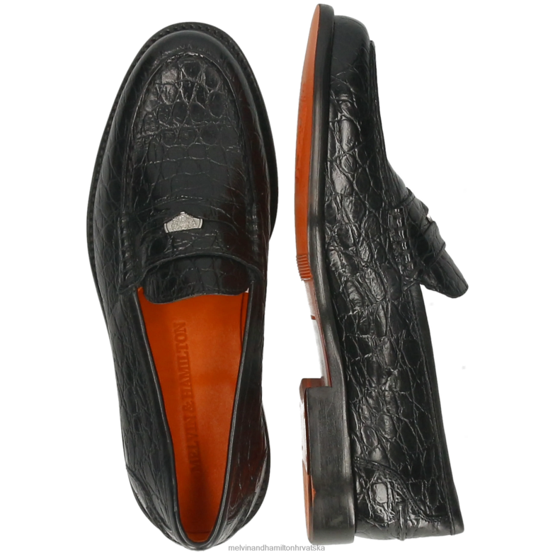 gianna 3 žene Melvin & Hamilton crno 22DJH1314 mokasinke