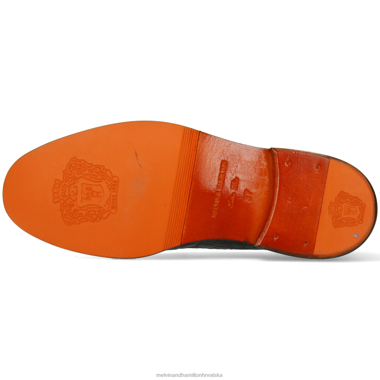 gianna 3 žene Melvin & Hamilton zelena 22DJH1320 mokasinke