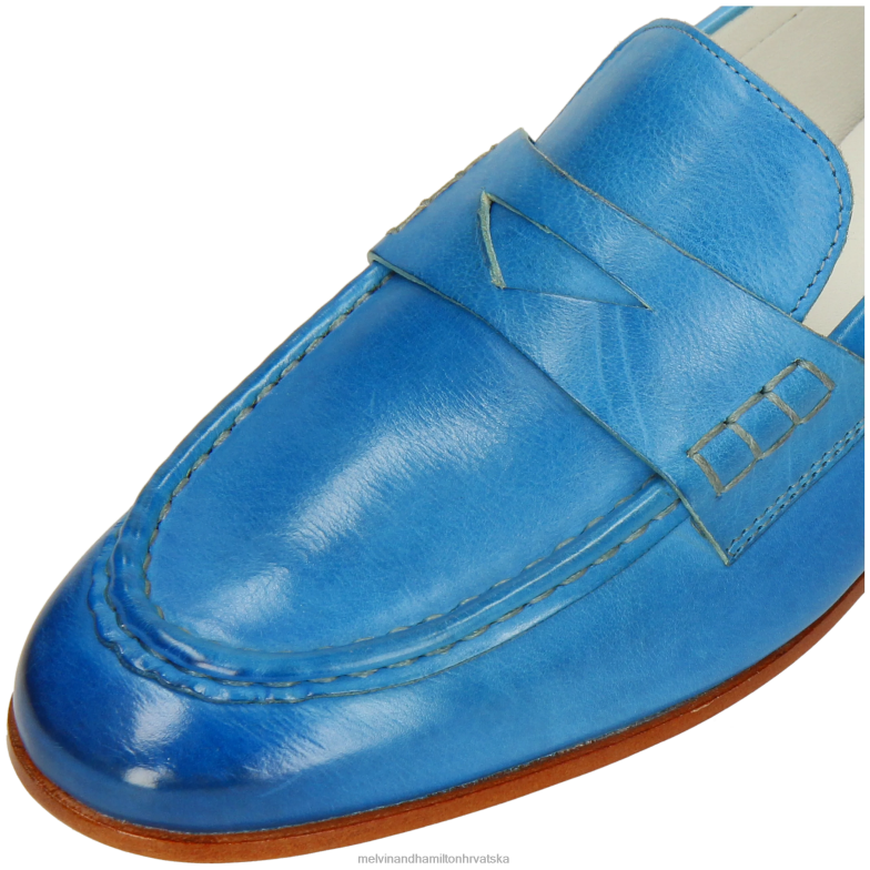 scarlett 70 žene Melvin & Hamilton plava 22DJH1363 mokasinke