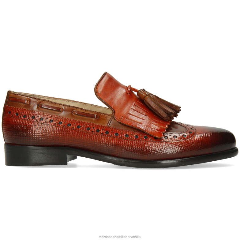 selina 3 žene Melvin & Hamilton naranča 22DJH1397 mokasinke