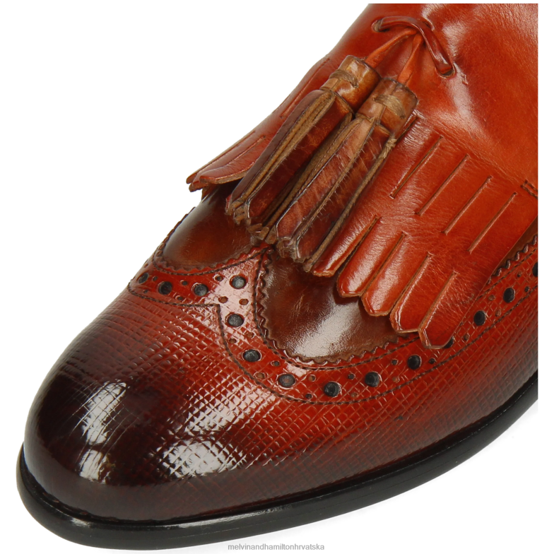selina 3 žene Melvin & Hamilton naranča 22DJH1397 mokasinke