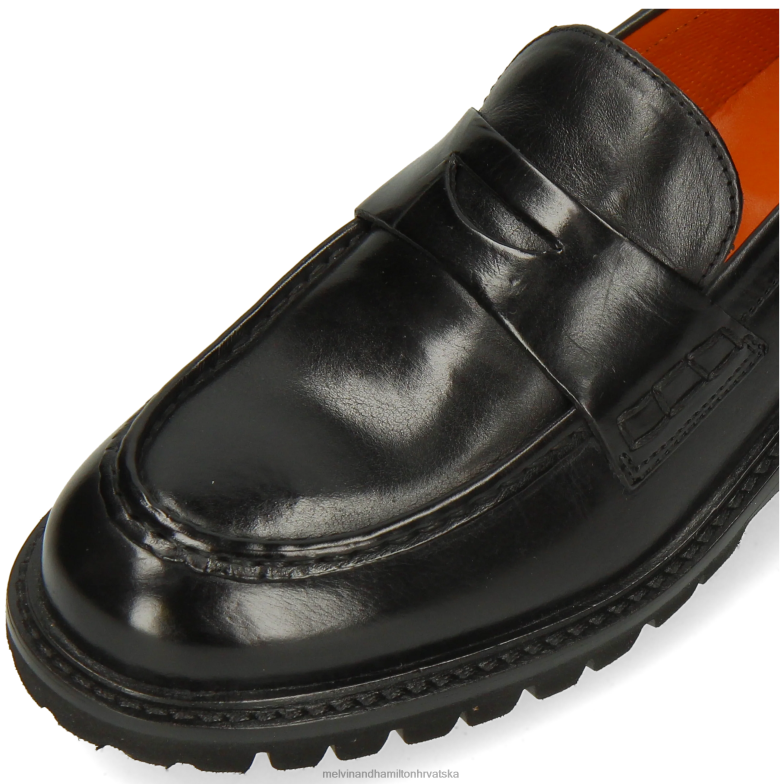 vladati 6 žene Melvin & Hamilton crno 22DJH1309 mokasinke