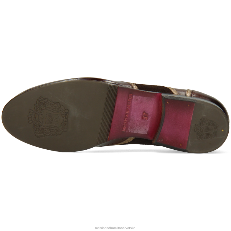 sali 38 žene Melvin & Hamilton smeđa 22DJH1272 oksfordice