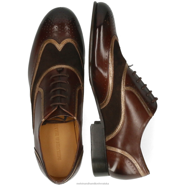 sali 38 žene Melvin & Hamilton smeđa 22DJH1272 oksfordice