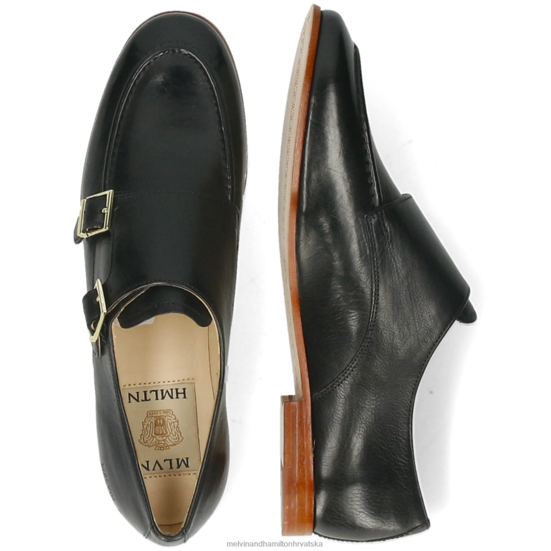 scarlett 68 žene Melvin & Hamilton crno 22DJH1482 redovničke cipele