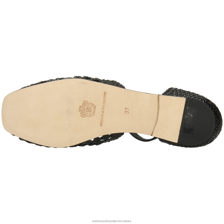 meli 9 žene Melvin & Hamilton crno 22DJH1937 sandale