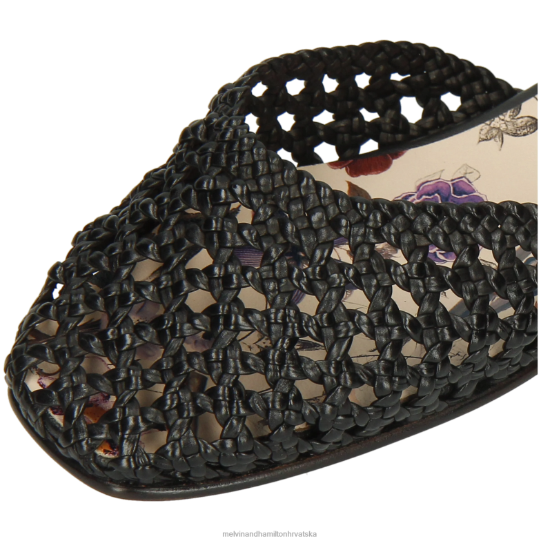 meli 9 žene Melvin & Hamilton crno 22DJH1937 sandale