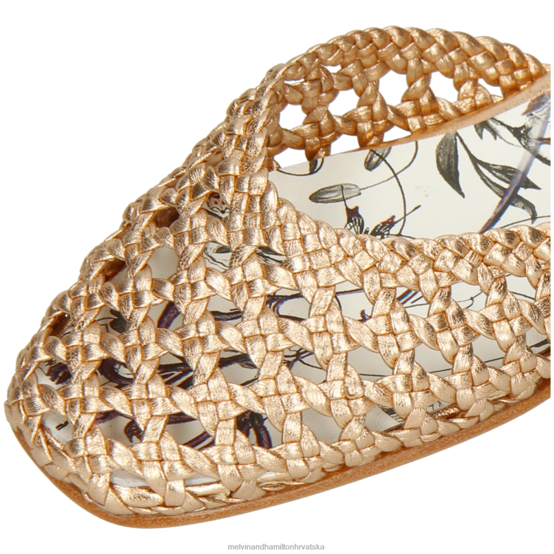 meli 9 žene Melvin & Hamilton zlato 22DJH1898 sandale