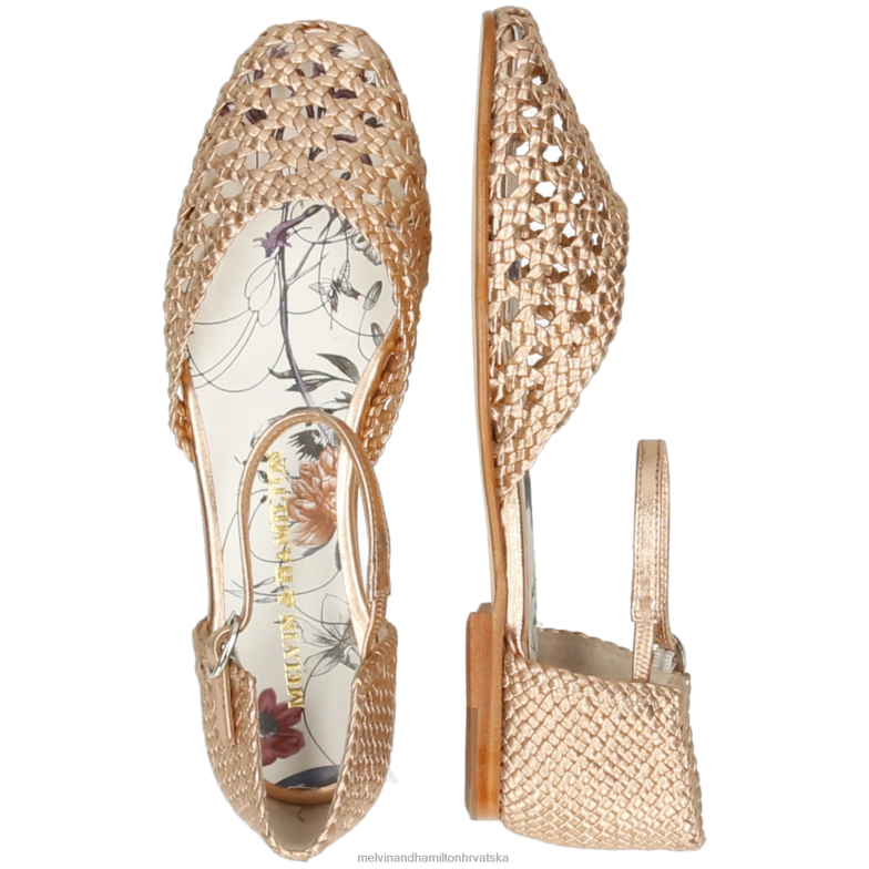 meli 9 žene Melvin & Hamilton zlato 22DJH1898 sandale