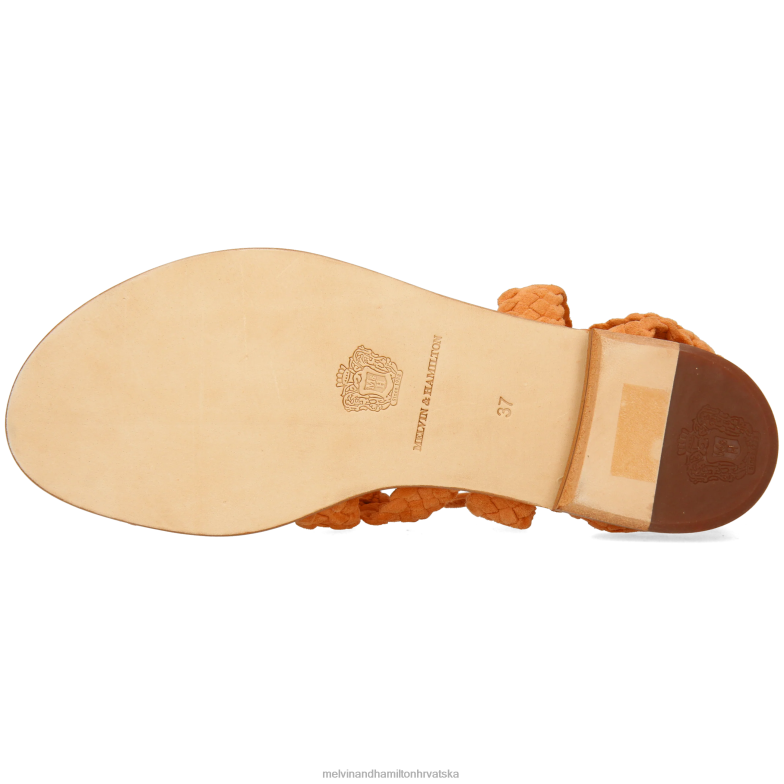 sandra 11 žene Melvin & Hamilton naranča 22DJH1906 sandale