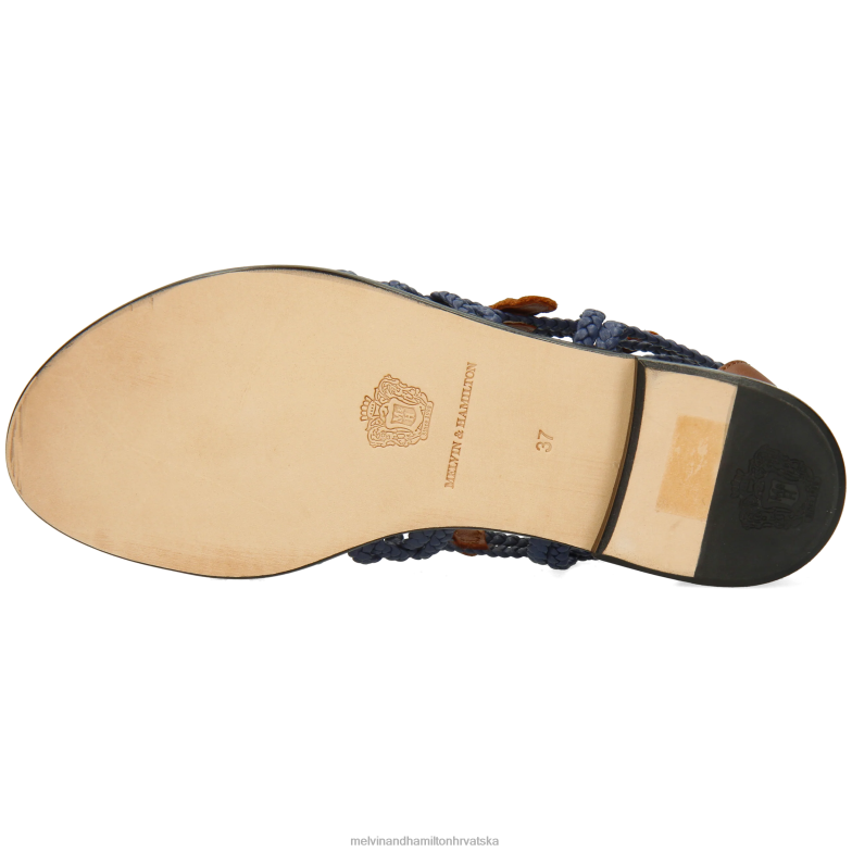 sandra 48 žene Melvin & Hamilton plava 22DJH1903 sandale