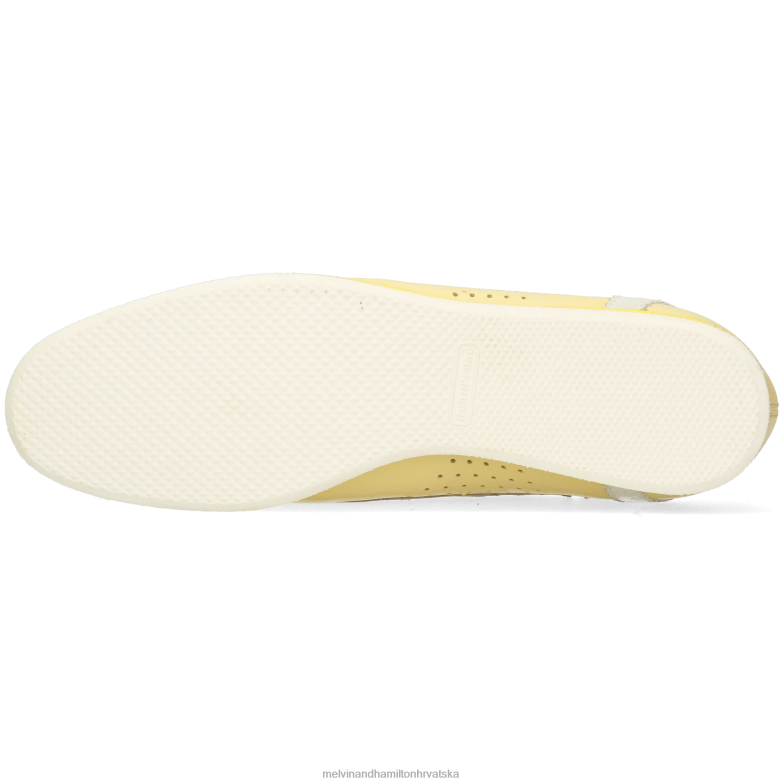 biser 1 žene Melvin & Hamilton žuta boja 22DJH1801 tenisice