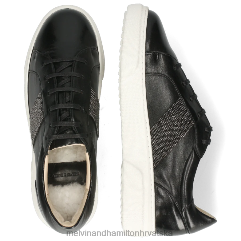 hailey 17 žene Melvin & Hamilton crno 22DJH1853 tenisice